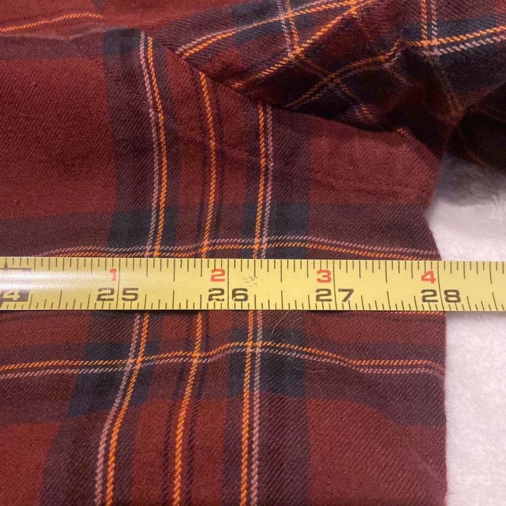 VIYELLA Size XXL Cotton/Wool Blend Button Down Plaid Shirt - Picture 4 of 7